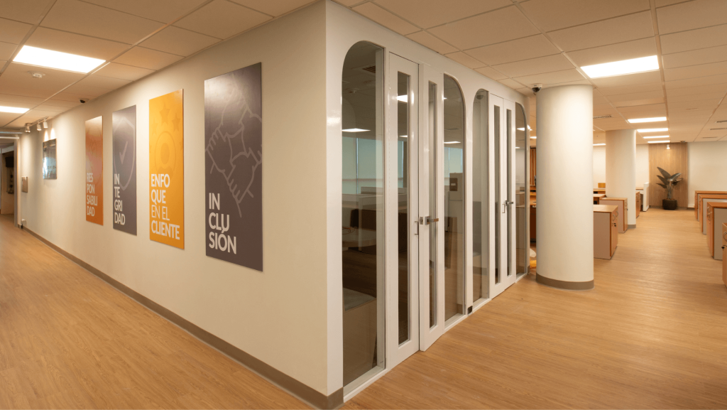 ruidos en las oficinas - puertas